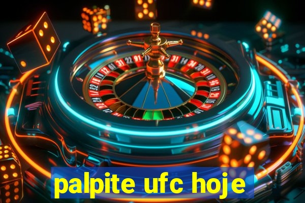 palpite ufc hoje